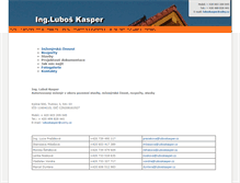 Tablet Screenshot of luboskasper.cz